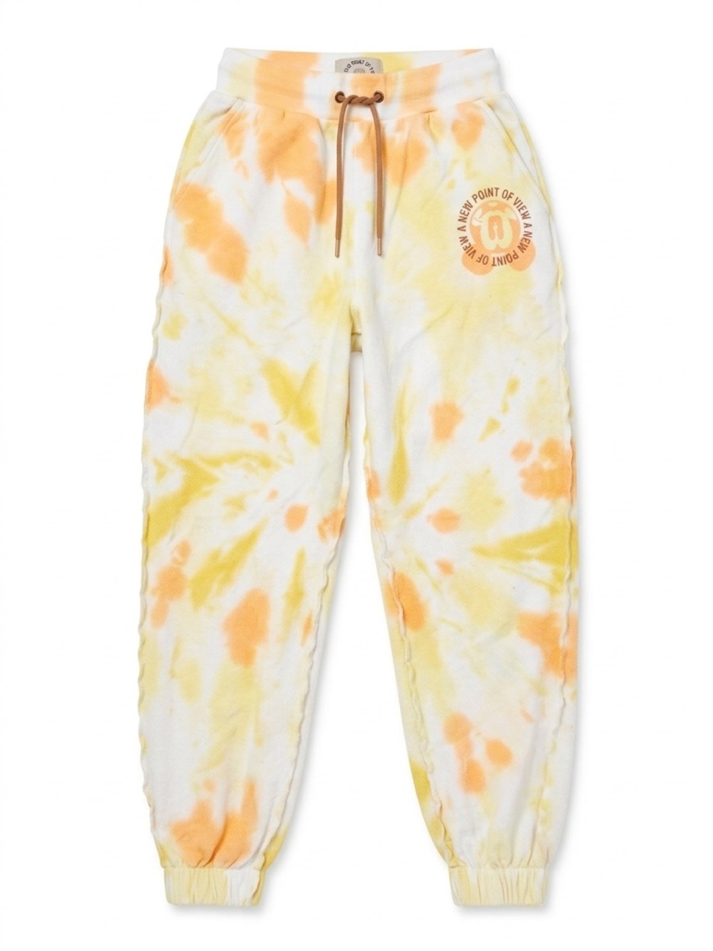 Disney Tie-Dye Jogger Sweatpants in Yellow & Orange